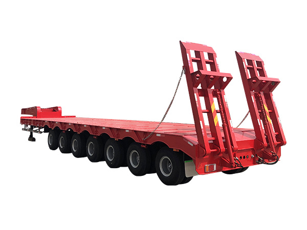 Low Flat Semi-Traile